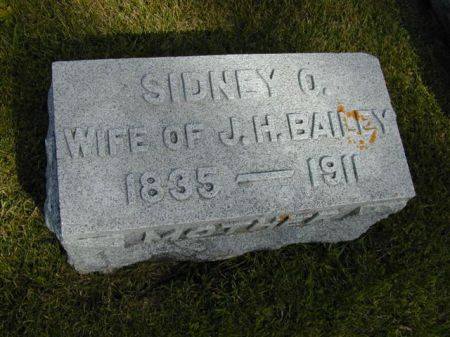 THOMPSON BAILEY, SIDNEY O. - Buchanan County, Iowa | SIDNEY O. THOMPSON BAILEY 