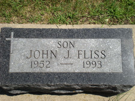 FLISS, JOHN J - Buchanan County, Iowa | JOHN J FLISS 
