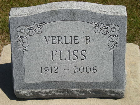 FLISS, VERLIE - Buchanan County, Iowa | VERLIE FLISS 
