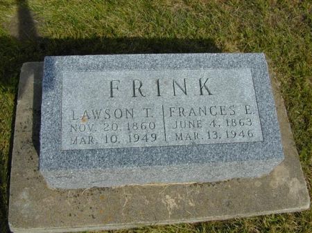 FRINK, FRANCES E. - Buchanan County, Iowa | FRANCES E. FRINK 