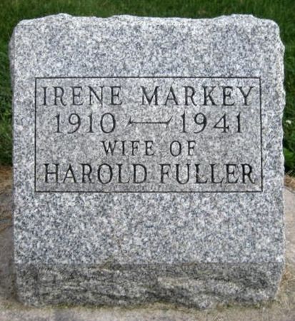 MARKEY FULLER, IRENE - Buchanan County, Iowa | IRENE MARKEY FULLER 
