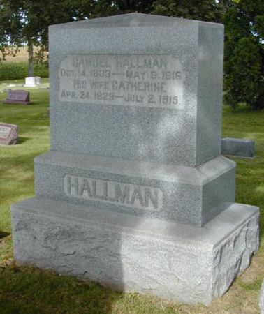 HAUSER HALLMAN, CATHERINE - Buchanan County, Iowa | CATHERINE HAUSER HALLMAN 