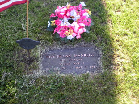 MANROSS, ROY - Buchanan County, Iowa | ROY MANROSS 