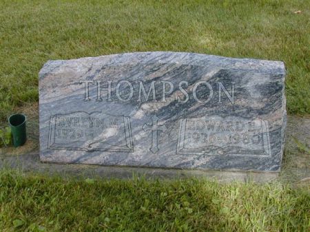 THOMPSON, EDWARD E. - Buchanan County, Iowa | EDWARD E. THOMPSON 