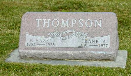 THOMPSON, FRANK A. - Buchanan County, Iowa | FRANK A. THOMPSON 