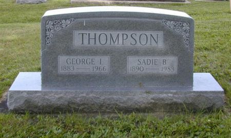 THOMPSON, GEORGE I. - Buchanan County, Iowa | GEORGE I. THOMPSON 