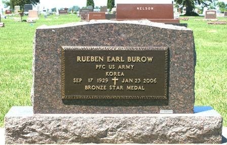 BUROW, RUEBEN EARL - Buena Vista County, Iowa | RUEBEN EARL BUROW 