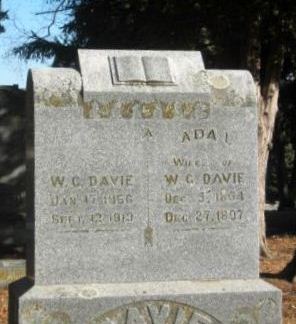 DAVIE, W. C. - Buena Vista County, Iowa | W. C. DAVIE 