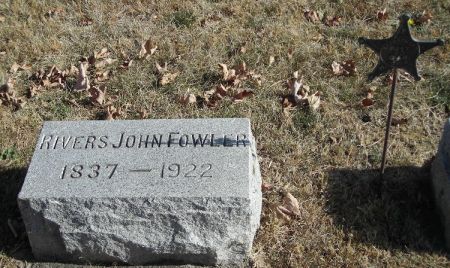 FOWLER, RIVERS JOHN - Buena Vista County, Iowa | RIVERS JOHN FOWLER 