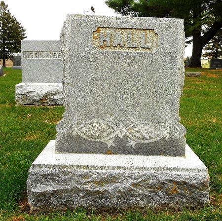 HALL, FAMILY MONUMENT - Buena Vista County, Iowa | FAMILY MONUMENT HALL 