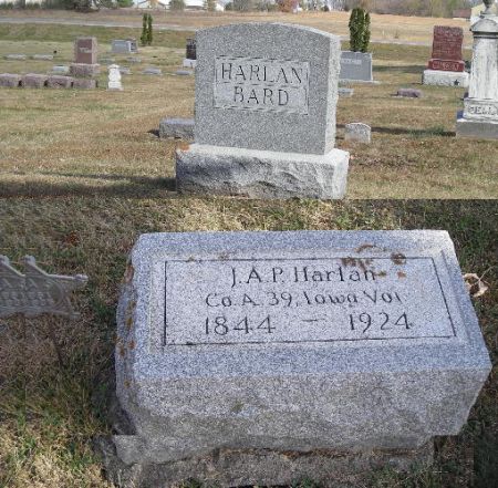 HARLAN, JOHN ADDISON P. - Buena Vista County, Iowa | JOHN ADDISON P. HARLAN 