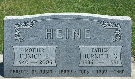 HEINE, EUNICE E. HANTELMAN GARNETT - Buena Vista County, Iowa | EUNICE E. HANTELMAN GARNETT HEINE 