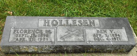 WRIGHT HOLLESEN, FLORENCE MAY - Buena Vista County, Iowa | FLORENCE MAY WRIGHT HOLLESEN 