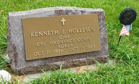 HOLLESEN, KENNETH EARL - Buena Vista County, Iowa | KENNETH EARL HOLLESEN 