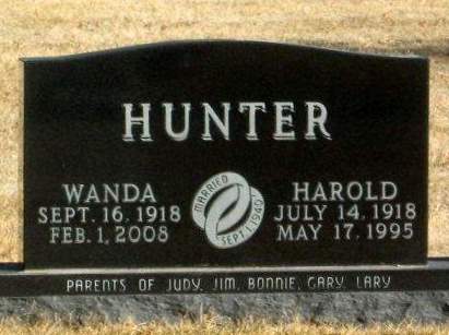 HANSEN HUNTER, WANDA - Buena Vista County, Iowa | WANDA HANSEN HUNTER 