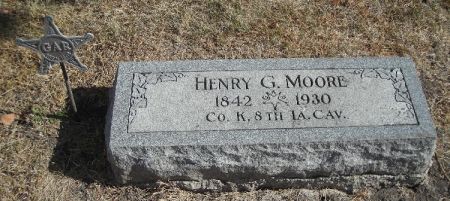 MOORE, HENRY G. - Buena Vista County, Iowa | HENRY G. MOORE 