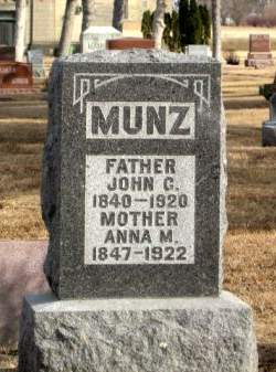 MUNZ, ANNA - Buena Vista County, Iowa | ANNA MUNZ 