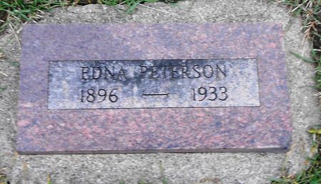 TAYLOR PETERSON, EDNA - Buena Vista County, Iowa | EDNA TAYLOR PETERSON 