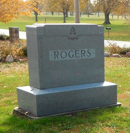 ROGERS, HARRISON, FAMILY MONUMENT - Buena Vista County, Iowa | FAMILY MONUMENT ROGERS, HARRISON 