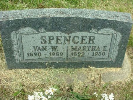 SPENCER, MARTHA E. - Buena Vista County, Iowa | MARTHA E. SPENCER 