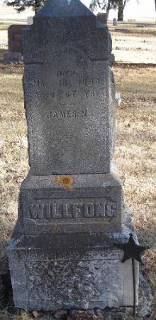 WILLFONG, JAMES M. - Buena Vista County, Iowa | JAMES M. WILLFONG 