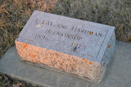 HARDMAN BLENKINSOP, E. LAVERNE - Butler County, Iowa | E. LAVERNE HARDMAN BLENKINSOP 