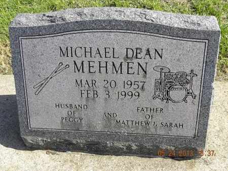 MEHMEN, MICHAEL DEAN - Butler County, Iowa | MICHAEL DEAN MEHMEN 