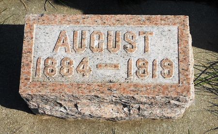 ALBRECHT, AUGUST JOSEPH - Calhoun County, Iowa | AUGUST JOSEPH ALBRECHT 