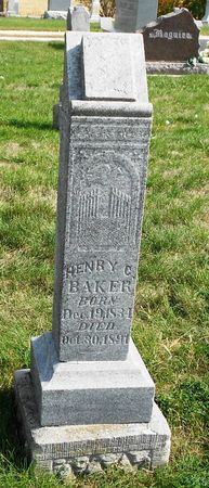 BAKER, HENRY C - Calhoun County, Iowa | HENRY C BAKER 