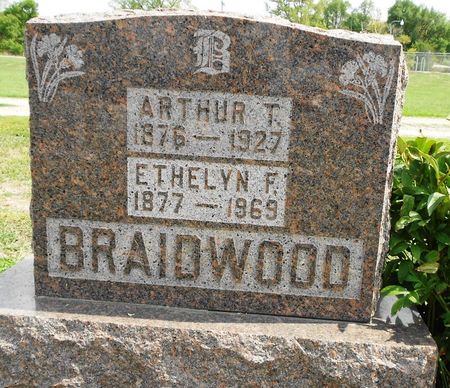 BRAIDWOOD, ETHELYN FENELLA - Calhoun County, Iowa | ETHELYN FENELLA BRAIDWOOD 