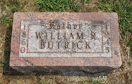 BUTRICK, WILLIAM RILEY - Calhoun County, Iowa | WILLIAM RILEY BUTRICK 
