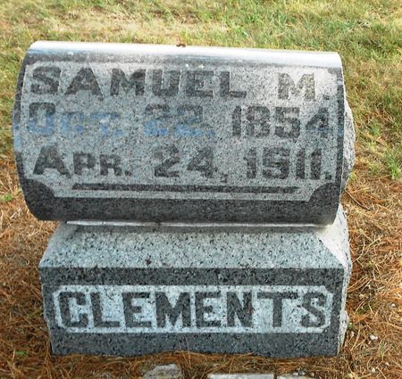 CLEMENTS, SAMUEL M - Calhoun County, Iowa | SAMUEL M CLEMENTS 