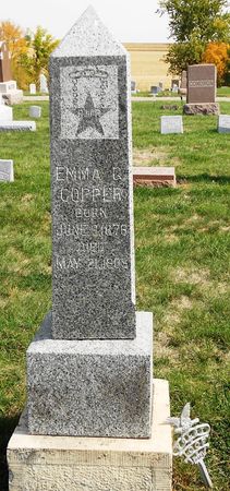 COPPER COPPER, EMMA G - Calhoun County, Iowa | EMMA G COPPER COPPER 