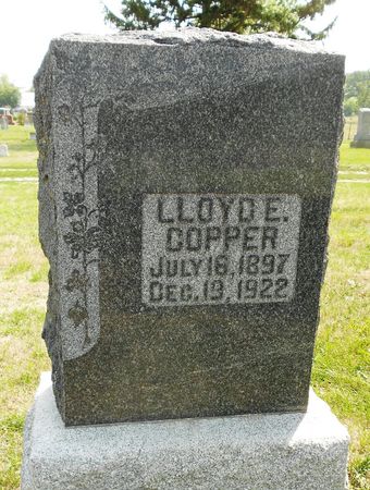 COPPER, LLOYD E - Calhoun County, Iowa | LLOYD E COPPER 