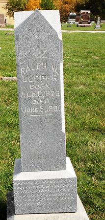 COPPER, RALPH W - Calhoun County, Iowa | RALPH W COPPER 