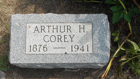 COREY, ARTHUR HENRY - Calhoun County, Iowa | ARTHUR HENRY COREY 