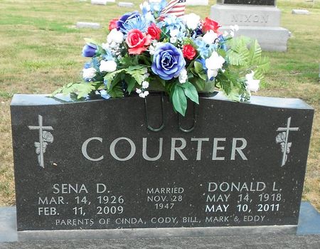 COURTER, SENA D - Calhoun County, Iowa | SENA D COURTER 