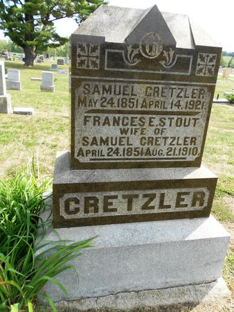 STOUT CRETZLER, FRANCES E - Calhoun County, Iowa | FRANCES E STOUT CRETZLER 
