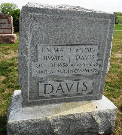 DAVIS, MOSES - Calhoun County, Iowa | MOSES DAVIS 