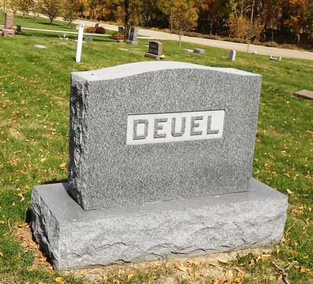 DEUEL, FAMILY MEMORIAL - Calhoun County, Iowa | FAMILY MEMORIAL DEUEL 