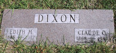 OLDFIELD DIXON, EDITH MARIA - Calhoun County, Iowa | EDITH MARIA OLDFIELD DIXON 