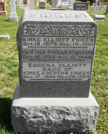 FICKES, KIRKE ELLIOTT - Calhoun County, Iowa | KIRKE ELLIOTT FICKES 