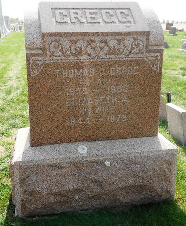 GREGG, THOMAS C - Calhoun County, Iowa | THOMAS C GREGG 