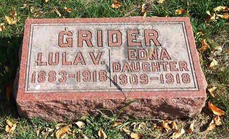 GRIDER, EDNA MAY - Calhoun County, Iowa | EDNA MAY GRIDER 