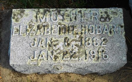 HOBART, ELIZABETH - Calhoun County, Iowa | ELIZABETH HOBART 