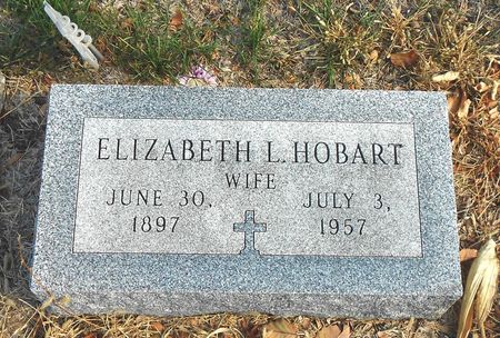HOBART, ELIZABETH L - Calhoun County, Iowa | ELIZABETH L HOBART 