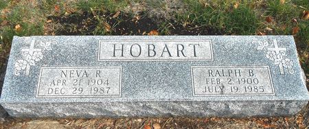 HOBART, NEVA R - Calhoun County, Iowa | NEVA R HOBART 