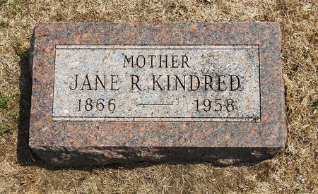STOOLMAN KINDRED, JANE REBECCA - Calhoun County, Iowa | JANE REBECCA STOOLMAN KINDRED 