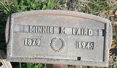 NEWBROUGH LAIRD, MINNIE M - Calhoun County, Iowa | MINNIE M NEWBROUGH LAIRD 