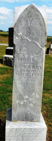 LORY, CORA M - Calhoun County, Iowa | CORA M LORY 